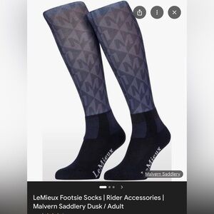 LeMieux Women's Footsie Socks